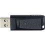Verbatim Store 'n' Go 32GB USB Flash Drive - 32 GB - USB 2.0 Type A - Black - Lifetime Warranty - 10 Pack (70893)