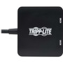 Tripp Lite U444-2H-MST4K6 USB-C Adapter, Dual Display, Black - 1 x Type C USB 3.2 (Gen 2) Powered USB Male - 2 x HDMI HDMI 2.0 Digital (U444-2H-MST4K6)