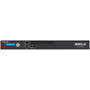 Black Box Boxilla KVM Manager with 125-Device License - 50 Hz 60 Hz - 3 x Network RJ-45 - 2 x USB - USB 20 - Rack-mountable - 1U - BXAMGR-R2-125