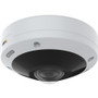 AXIS M4308-PLE 12 Megapixel Outdoor Network Camera - Color - Dome - 49.21 ft (15 m) Infrared Night Vision - H.264 (MPEG-4 Part H.265 - (Fleet Network)