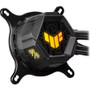 TUF Gaming LC 240 ARGB Cooling Fan/Radiator/Pump - 4.72" (120 mm) Maximum Fan Diameter - 2 x Fan(s) - 1897.2 L/min Maximum Airflow - - (TUF GAMING LC 240 ARGB)