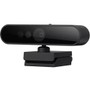 Lenovo Video Conferencing Camera - Black - USB Type C - 1920 x 1080 Video - 95&deg; Angle - Microphone - Computer, Notebook - Windows (Fleet Network)