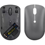 Lenovo 540 USB-C Wireless Compact Mouse - Optical - Wireless - Radio Frequency - 240 GHz - Storm Gray - USB Type C - 2400 dpi - Wheel GY51D20867