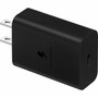 Samsung 15W Power Adapter with Cable C-to-C - 15 W - 120 V AC 230 V AC Input - 5 V DC2 A 9 V DC Output - Black EP-T1510XBEGCA