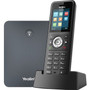 Yealink W79P IP Phone - Cordless - Corded - DECT, Bluetooth - Wall Mountable, Desktop - Black, Classic Gray - VoIP - 1 x Network - PoE (Fleet Network)