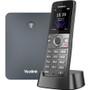 Yealink W73P IP Phone - Cordless - Corded - DECT - Wall Mountable - Space Gray, Classic Gray - VoIP - 1 x Network (RJ-45) - PoE Ports (Fleet Network)