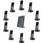 Yealink W73H Handset - Cordless - DECT - 100 Phone BookDirectory Memory - 18 Screen Size - Headset Port - 1 Day Battery Talk Time 1302021