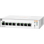 Aruba Instant On 1830 8G Switch - 8 Ports - Manageable - Gigabit Ethernet - 10/100/1000Base-T - 2 Layer Supported - 5.90 W Power - 13 (JL810A#ABA)
