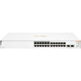 Aruba Instant On 1830 24G 12p Class4 PoE 2SFP 195W Switch - 24 Ports - Manageable - Gigabit Ethernet - 1000Base-T 1000Base-X - 2 - - JL813AABA
