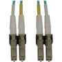 Tripp Lite N820X-01M Fiber Optic Duplex Network Cable - 33 ft Fiber Optic Network Cable for Switch Patch Panel Network Device - 2 x N820X-01M