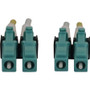 Tripp Lite N820X-01M-OM4 Fiber Optic Duplex Network Cable - 3.3 ft Fiber Optic Network Cable for Network Device, Switch, Patch Panel - (N820X-01M-OM4)