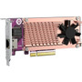QNAP Dual M2 2280 PCIe NVMe SSD  Single-port 10GbE Expansion Card QM2-2P10G1TB