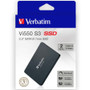 Verbatim Vi550 2 TB Solid State Drive - 2.5" Internal - SATA (SATA/600) - Notebook, Desktop PC Device Supported - 1200 TB TBW - 560 - (70394)