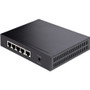 StarTech.com Unmanaged 2.5G Switch, 5 Port 2.5GBASE-T Unmanaged Ethernet Switch, Desk | Wall Mount Kit, Compatible w/ 10/100/1000Mbps (DS52000)