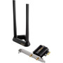 Asus PCE-AXE58BT IEEE 80211ax Bluetooth 52 Tri Band Wi-FiBluetooth Combo Adapter for Computer - PCI Express - 525 Gbits - 240 - PCE-AXE58BT