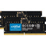 Crucial 16GB Kit 2 x 8GB DDR5-4800 SODIMM - For Motherboard Desktop PC Notebook - 16 GB 2 x 8GB - DDR5-4800PC5-38400 DDR5 SDRAM CT2K8G48C40S5