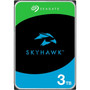 Seagate SkyHawk ST3000VX015 3 TB Hard Drive - 35 Internal - SATA SATA600 - Conventional Magnetic Recording CMR Method - Network ST3000VX015