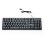Verbatim Wired Keyboard - Cable Connectivity - USB Interface Multimedia Hot Keys - Linux ChromeOS Mac OS Windows Mac PC 70735