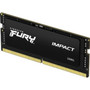 Kingston FURY Impact 16GB DDR5 SDRAM Memory Module - For Notebook Gaming Notebook - 16 GB 1 x 16GB - DDR5-4800PC5-38400 DDR5 SDRAM KF548S38IB-16
