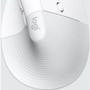 Logitech Lift Ergo Mouse - Optical - Wireless - Bluetooth/Radio Frequency - Off White - USB - 4000 dpi - Scroll Wheel - 4 Button(s) - (910-006493)