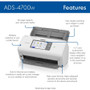 Brother ADS-4700W Sheetfed Scanner - 600 x 600 dpi Optical - 48-bit Color - 40 ppm (Mono) - 40 ppm (Color) - Duplex Scanning - USB (ADS4700W)