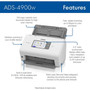 Brother ADS-4900W Sheetfed Scanner - 600 x 600 dpi Optical - 48-bit Color - 60 ppm Mono - 60 ppm Color - Duplex Scanning - USB ADS4900W