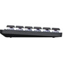 Logitech MX Mechanical Mini Minimalist Wireless Illuminated Keyboard Clicky Graphite - Wireless Connectivity - BluetoothRF - ft - 920-010552