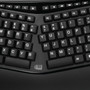 Adesso Desktop Ergonomic Keyboard - Cable Connectivity - USB Interface - 105 Key - 20 Multimedia Internet Volume Down Volume Up - AKB-150UB