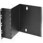 StarTech.com 4U Hinged Wall Mount Patch Panel Bracket - 6 inch Deep - 19" Patch Panel Swing Rack for Shallow Network Equipment- 33lbs (WALLMOUNTH4)