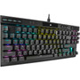 Corsair K70 RGB TKL CHAMPION SERIES Mechanical Gaming Keyboard - CHERRY MX SPEED - Cable Connectivity - USB 30 USB 31 Type A - RGB CH-9119014-NA