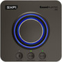 Sound Blaster X4 External Sound Card - 24 bit DAC Data Width - 71 Sound Channels - External - USB Type C - 3 Byte 192 kHz Maximum - 3 70SB181500000