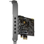 Sound Blaster Audigy Fx V2 Sound Card with Full Height IO Bracket - 51 Sound Channels - Internal - PCI Express x1 - 3 Byte 96 kHz 70SB187000000