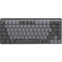 Logitech Master Series MX Mechanical Wireless Illuminated Performance Keyboard - Wireless Connectivity - Bluetooth - 3281 ft 10000 - 920-010550