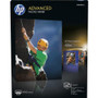 HP Advanced Photo Paper - 5" x 7" - 66 lb Basis Weight - Glossy - 60 / Pack - White (Fleet Network)