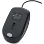 Verbatim Corded Optical Mouse - Black - Optical - Cable - Black - Scroll Wheel 70733