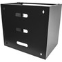 StarTechcom 10U Wall Mount Rack 14in Deep 19 inch Wall Mount Network Rack Wall Mounting Patch Panel Bracket for SwitchIT - 10U - RACK-10U-14-BRACKET