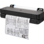 HP Designjet T250 A1 Inkjet Large Format Printer - 24" Print Width - Color - 4 Color(s) - 30 Second Color Speed - 2400 x 1200 dpi - MB (5HB06H#B1K)