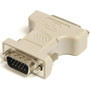 StarTech.com DVI to VGA Cable adapter - DVI-I (F) - HD-15 (M) - 1 x DVI Female Video - 1 x HD-15 Male - Beige (Fleet Network)