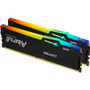 Kingston FURY Beast 16GB (2 x 8GB) DDR5 SDRAM Memory Kit - For Desktop PC, Motherboard - 16 GB (2 x 8GB) - DDR5-6000/PC5-48000 DDR5 - (Fleet Network)