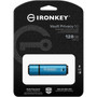 IronKey Vault Privacy 50 Series 128GB USB 32 Gen 1 Type A Flash Drive - 128 GB - USB 32 Gen 1 Type A - 250 MBs Read Speed - 180 IKVP50128GB