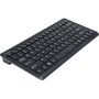 Verbatim Silent Wireless Compact Keyboard and Mouse - Wireless RF 240 GHz Keyboard - Wireless RF Mouse - Blue LED - 1600 dpi - with - 70739
