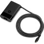 HP 65W USB-C Laptop Charger - 65 W - 120 V AC 230 V AC Input - 5 V DC8 A 9 V DC 12 V DC 15 V DC 20 V DC Output - Black 671R3UTABA