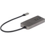 StarTechcom 3-Port USB-C Multi-Monitor Adapter Type-C to 3x DisplayPort MST Hub Triple 4K60Hz DP Display Extender  Splitter - to MST14CD123DP