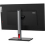 Lenovo ThinkVision P27q-30 27" WQHD LCD Monitor - 16:9 - Raven Black - 27" (685.80 mm) Class - In-plane Switching (IPS) Technology - - (63A2GAR1US)