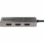 3-Port USB-C MST Hub Triple HDMI up to 4K 60Hz wDP 14 Alt Mode  DSC Multi-Monitor AdapterSplitter Windows Only - USB-C to HDMI MST14CD123HD