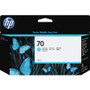 HP 70 (C9390A) Original Ink Cartridge - Single Pack - Inkjet - Light Cyan - 1 Each (Fleet Network)