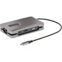 StarTechcom USB-C Multiport Adapter wUSB-C DP Alt Mode Video4K HDMIVGA USB-C Dual Monitor Docking Station Type C Mini DockMST C DKM31C3HVCPD