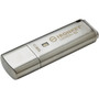 IronKey Locker 50 USB Flash Drive - 128 GB - USB 32 Gen 1 Type A - 145 MBs Read Speed - 115 MBs Write Speed - Silver - XTS-AES IKLP50128GB