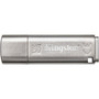 IronKey Locker 50 USB Flash Drive - 64 GB - USB 32 Gen 1 Type A - 145 MBs Read Speed - 115 MBs Write Speed - Silver - XTS-AES - IKLP5064GB