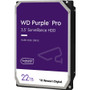 WD Purple Pro WD221PURP 22 TB Hard Drive - 3.5" Internal - SATA (SATA/600) - Conventional Magnetic Recording (CMR) Method - Server, - (Fleet Network)